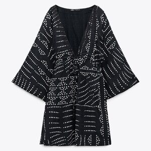 🆕 Zara Printed Mini Tunic Dress